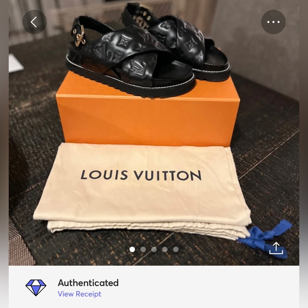 Louis Vuitton Paseo Flat Comfort Sandals